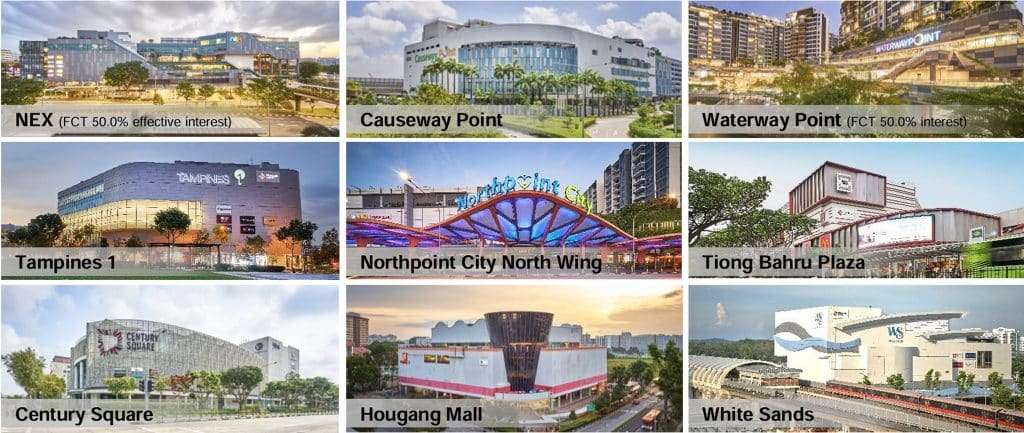 Frasers Centrepoint Trust 1H2024 Portfolio