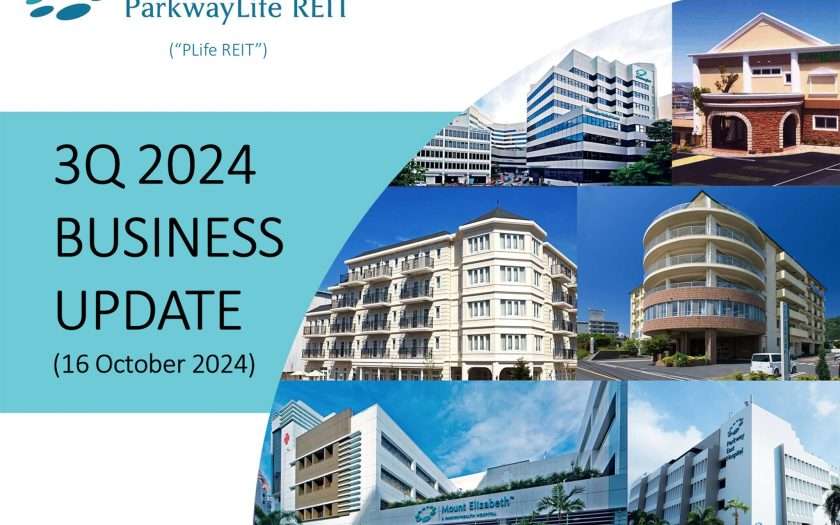 ParkwayLife REIT 3Q2024