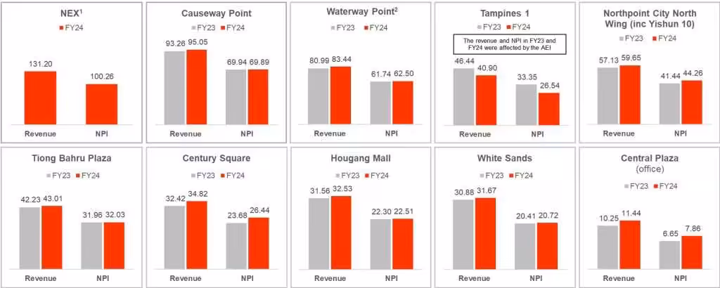 Revenue and NPI Contribution