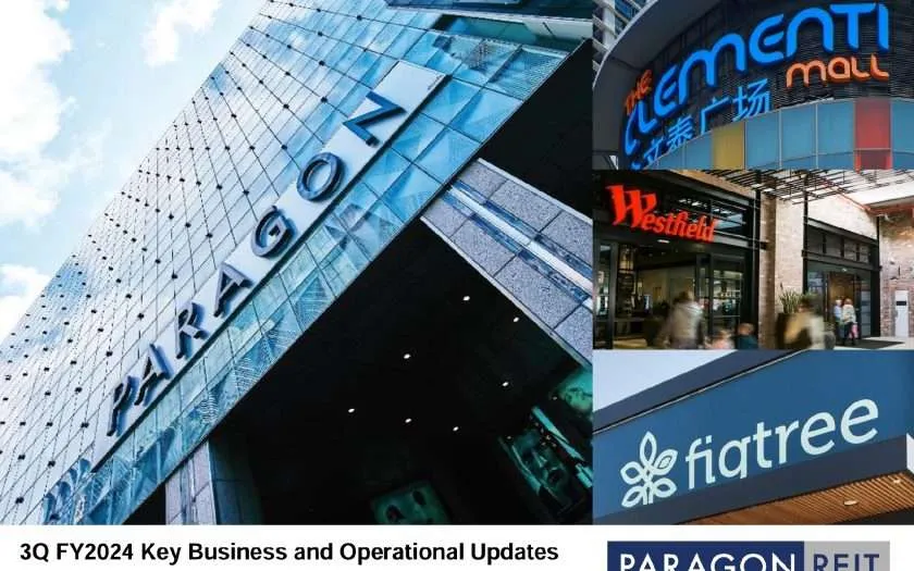 Paragon REIT 3QFY2024 Business Updates