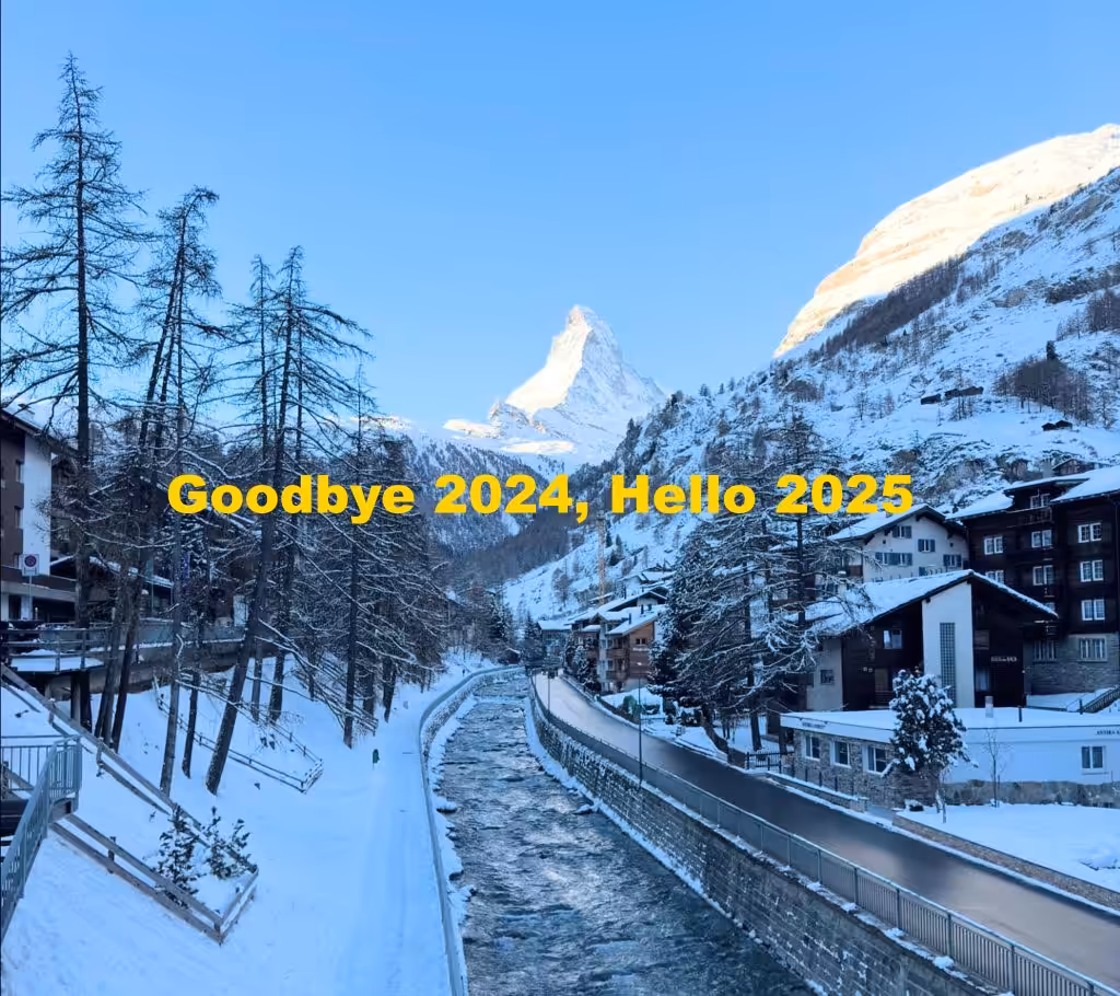 Goodbye 2024 Hello 2025
