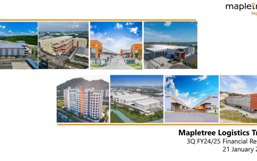 Mapletree Logistics Trust 3QFY24 25 Financial Results