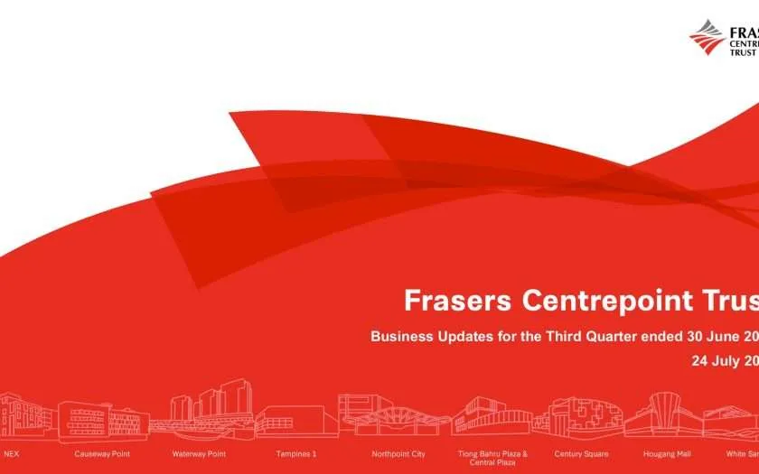 Frasers Centrepoint Trust 3Q25 Business Updates