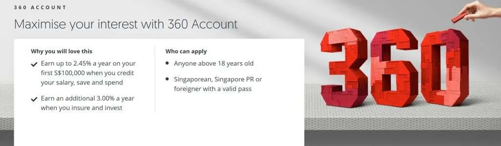 OCBC 360 Savings Account August 2025