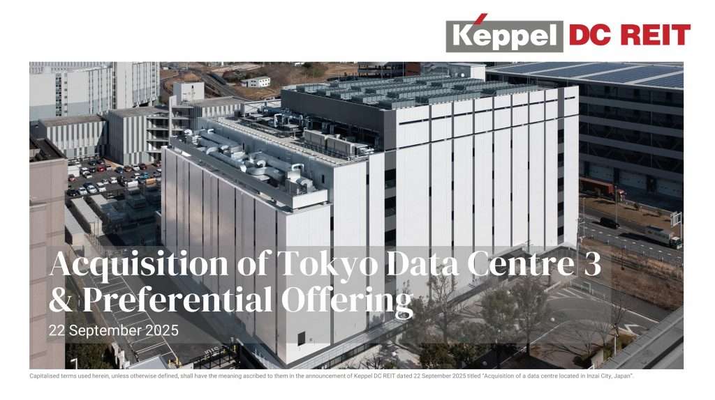 Keppel DC REIT Funds Tokyo Deal