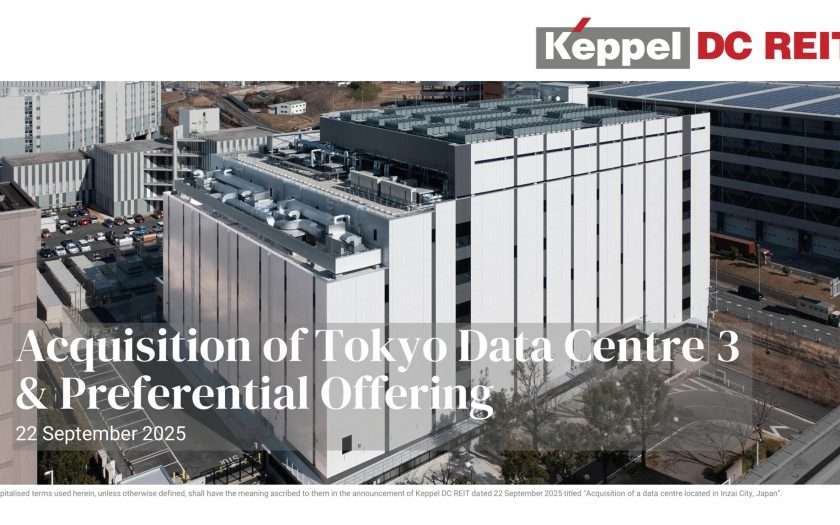 Keppel DC REIT Funds Tokyo Deal