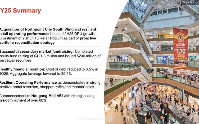 Frasers Centrepoint Trust FY25 Financial Results