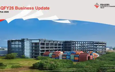Frasers Logistics and Commercial Trust 1QFY26 Business Update
