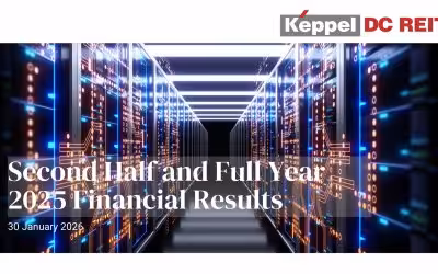 Keppel DC REIT Second Half and Full Year 2025 Financial Results