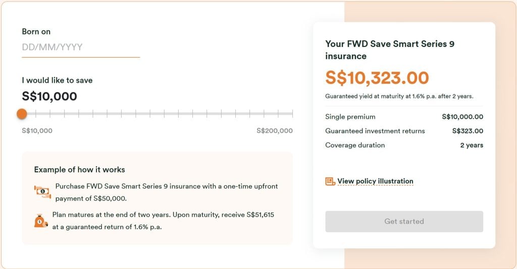 FWD Save Smart Series 9